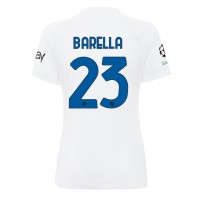 Inter Milan Nicolo Barella #23 Replica Away Shirt Ladies 2023-24 Short Sleeve